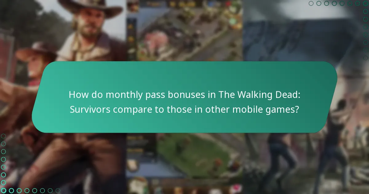 How do the monthly pass bonuses compare to other in-game purchases?
